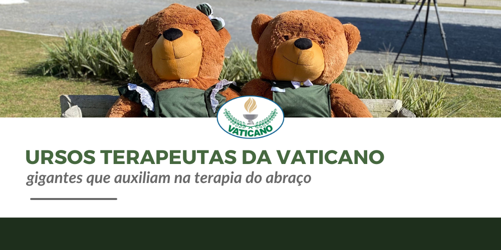 Ursos terapeutas da Vaticano: gigantes que auxiliam na terapia do abraço